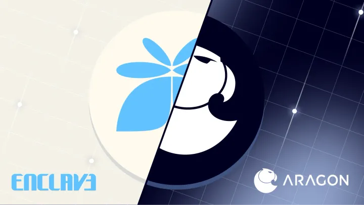 Aragon x Enclave: Verifiable Secret Ballots for Onchain Governance